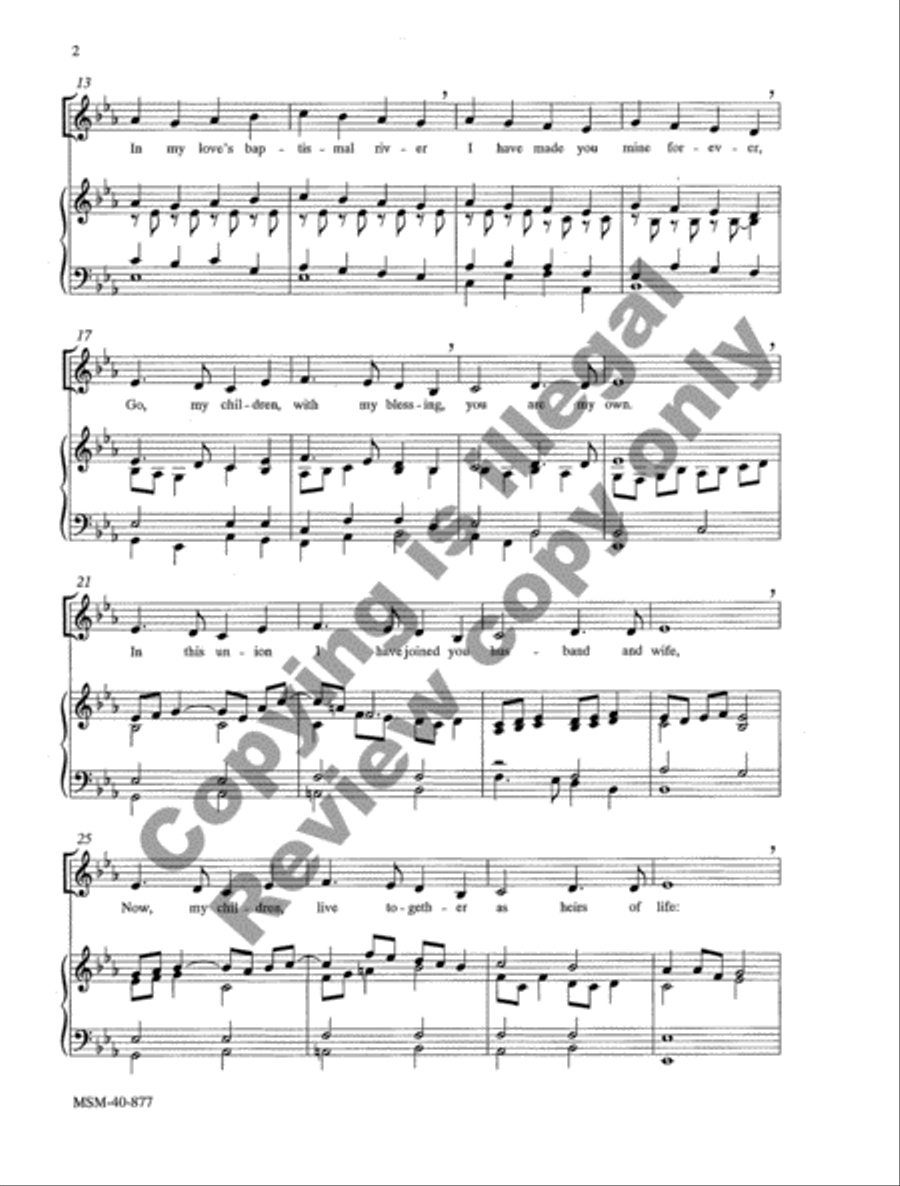 Go, My Children, with My Blessing (Low Voice) Low Voice scores gallery preview page 4