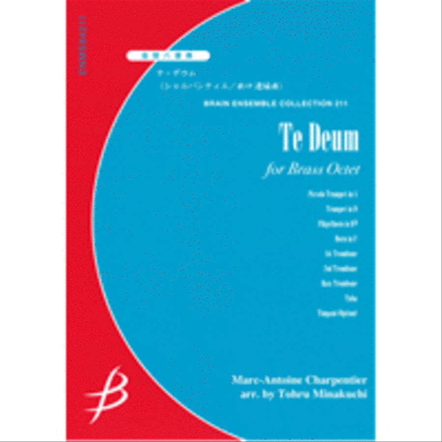 Te Deum - Brass Octet Flugelhorn scores gallery preview page 1