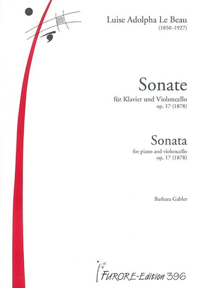 Book cover for Sonate fur Violoncello und Klavier D-Dur op. 17