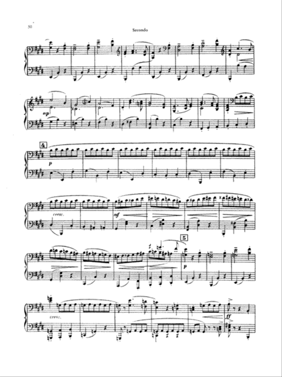 Schmitt: Album of Piano Duets, Volume II Piano Duet scores gallery preview page 5