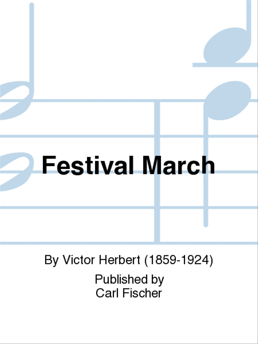 Festival March Orchestra scores gallery preview page 1