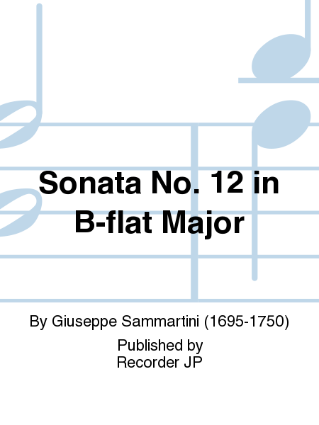 Sonata No. 12 in B-flat Major