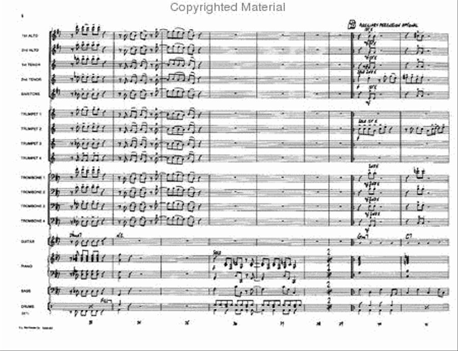 Full Court Press Full Court Press Jazz Ensemble scores gallery preview page 6