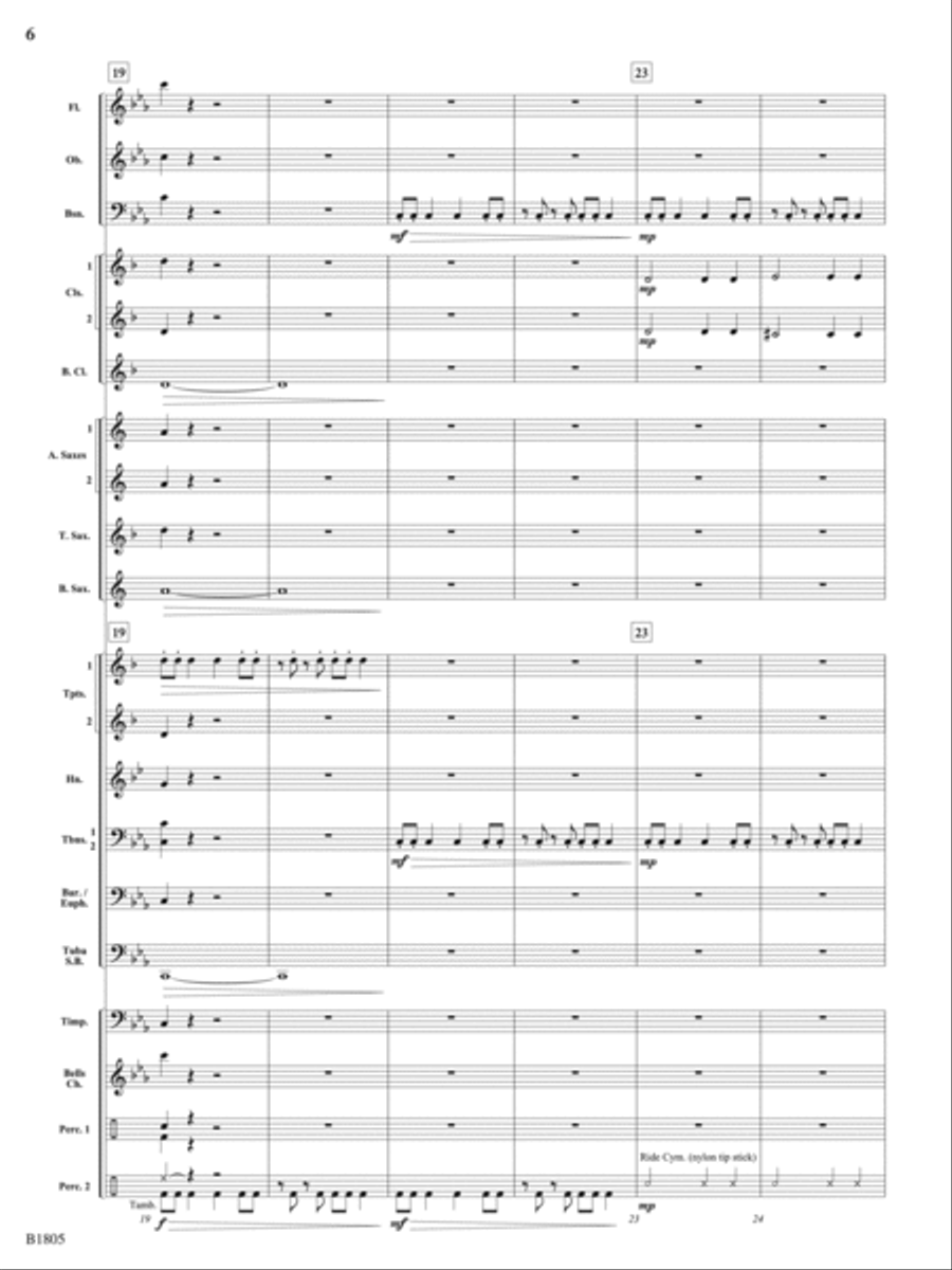 High Impact: Score Concert Band scores gallery preview page 6