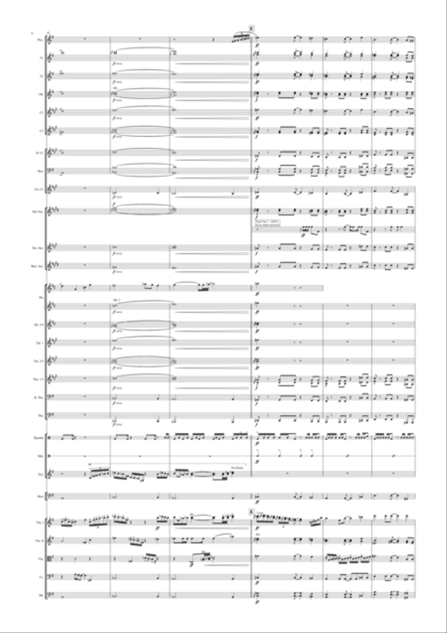 Baba Yetu Baba Yetu Full Orchestra scores gallery preview page 6