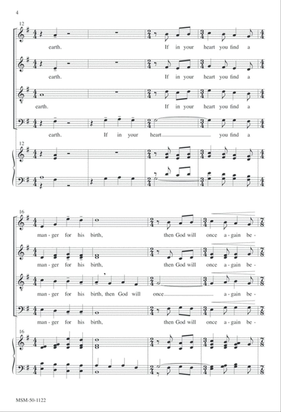 If in Your Heart If in Your Heart Divisi scores gallery preview page 4
