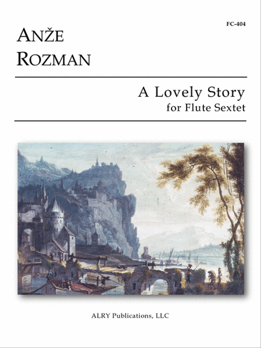 A Lovely Story for Flute Sextet Flute Choir scores gallery preview page 1