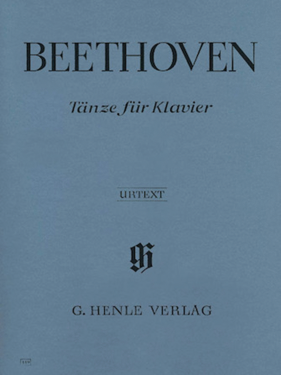 Beethoven, Ludwig van: Dances for Piano