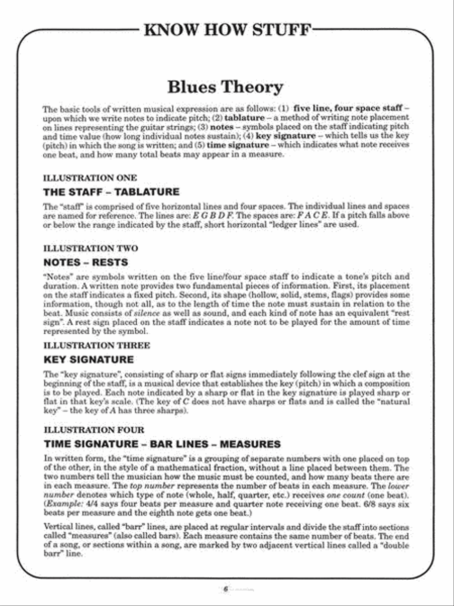 Everything About Playing the Blues Electric Guitar scores gallery preview page 12