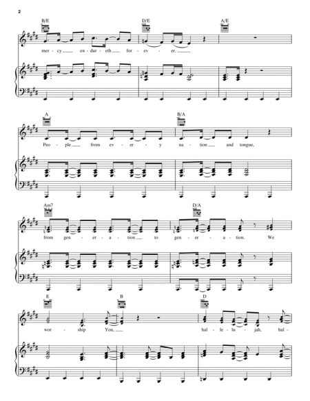 You Are Good by Israel Houghton Guitar - Digital Sheet Music