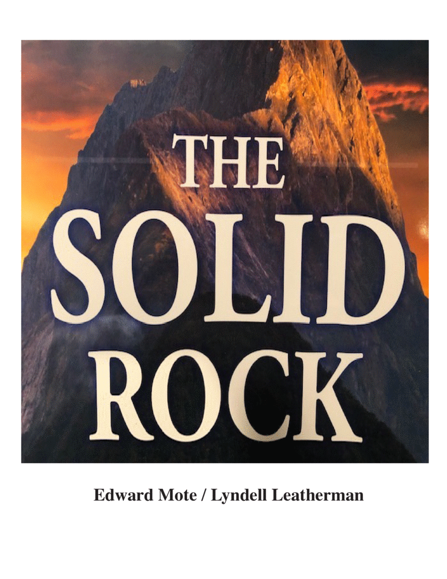 The Solid Rock (My Hope Is Built on Nothing Less)--SSAB edition image number null