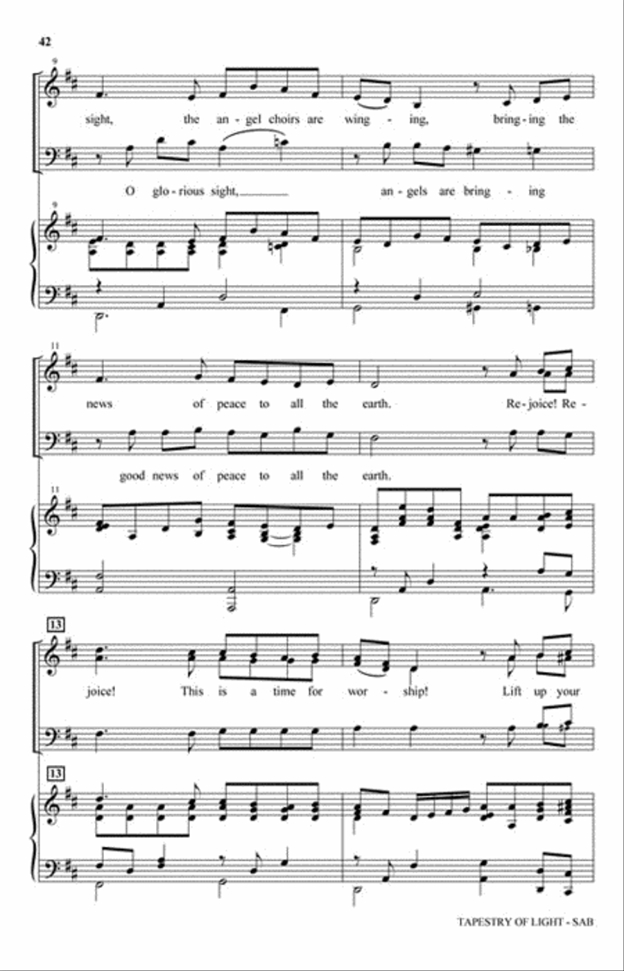 Tapestry of Light 3-Part scores gallery preview page 6