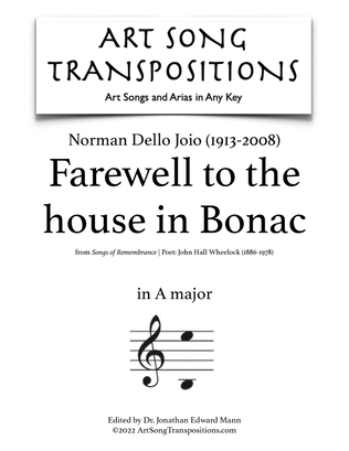 Farewell To The House In Bonac