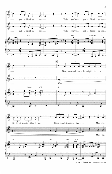 Songs from Toy Story (Choral Medley) (arr. Mac Huff)