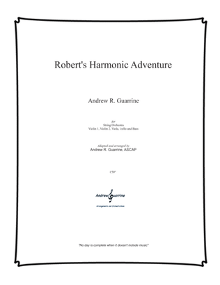 Book cover for Robert's Harmonic Adventure