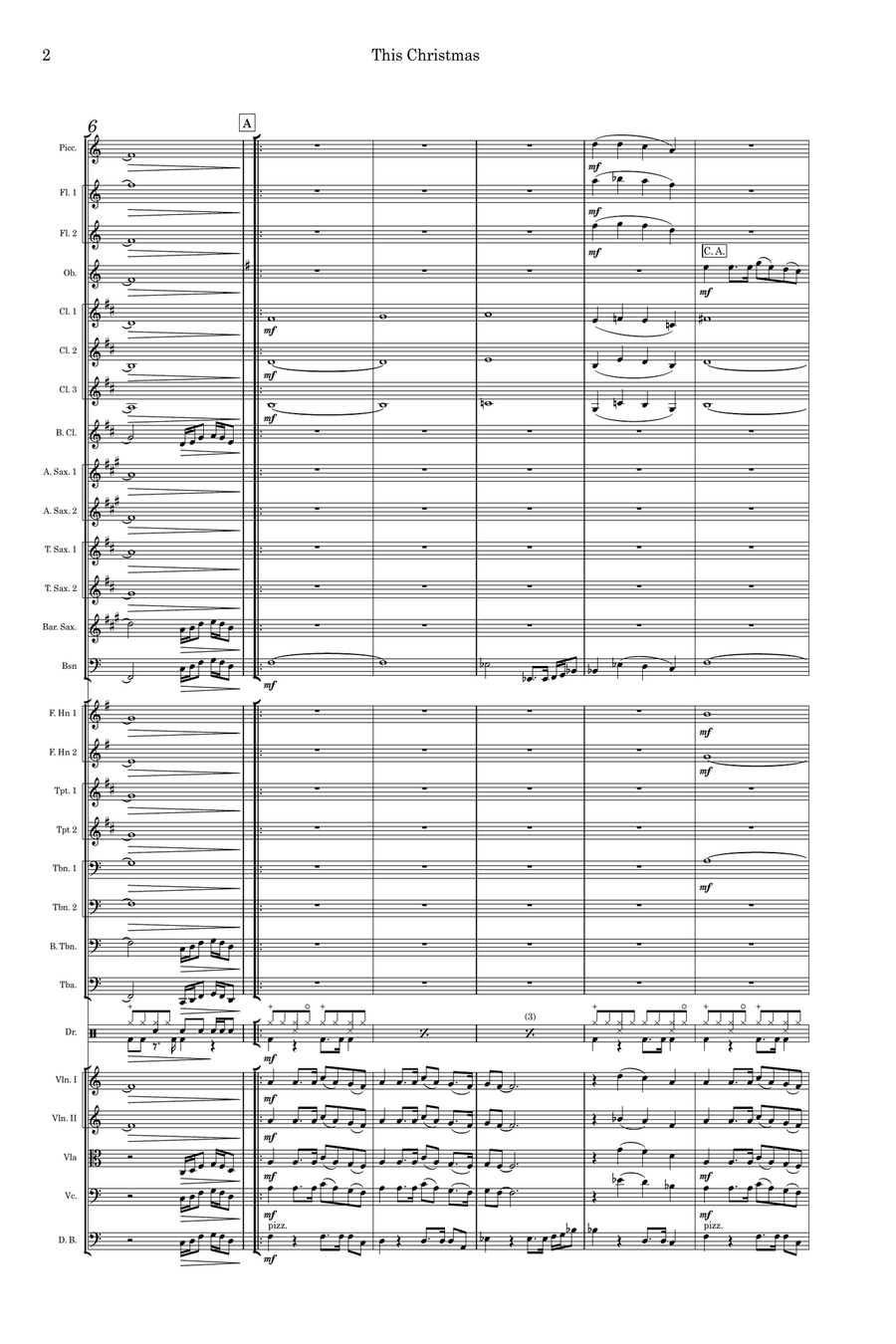 This Christmas Full Orchestra scores gallery preview page 2