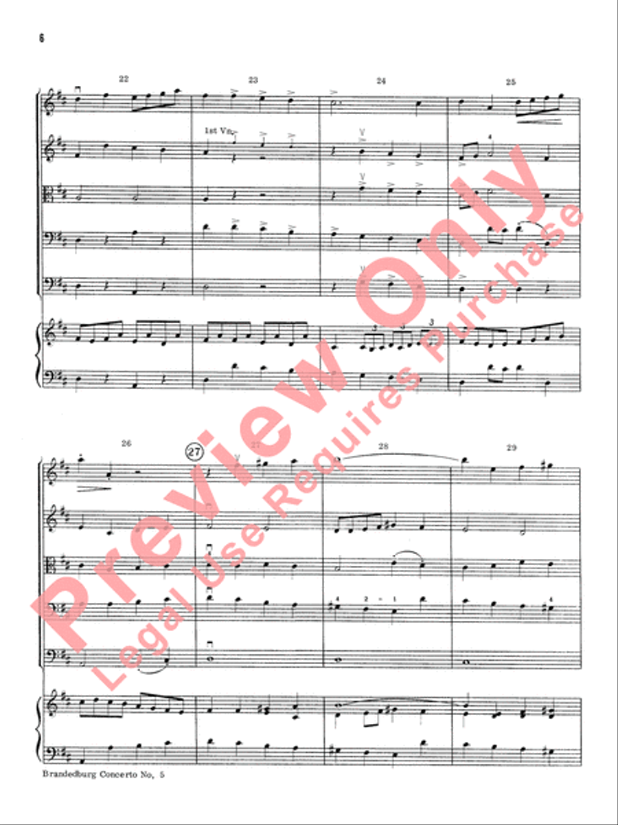 Brandenburg Concerto No. 5
