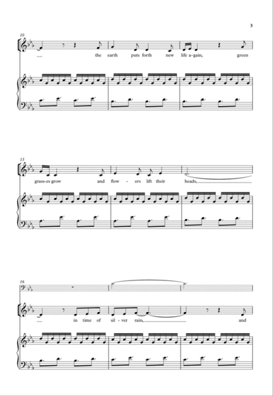 Silver Rain SSA scores gallery preview page 3