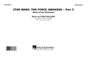 Star Wars: The Force Awakens - Pt 2 - Conductor Score (Full Score)