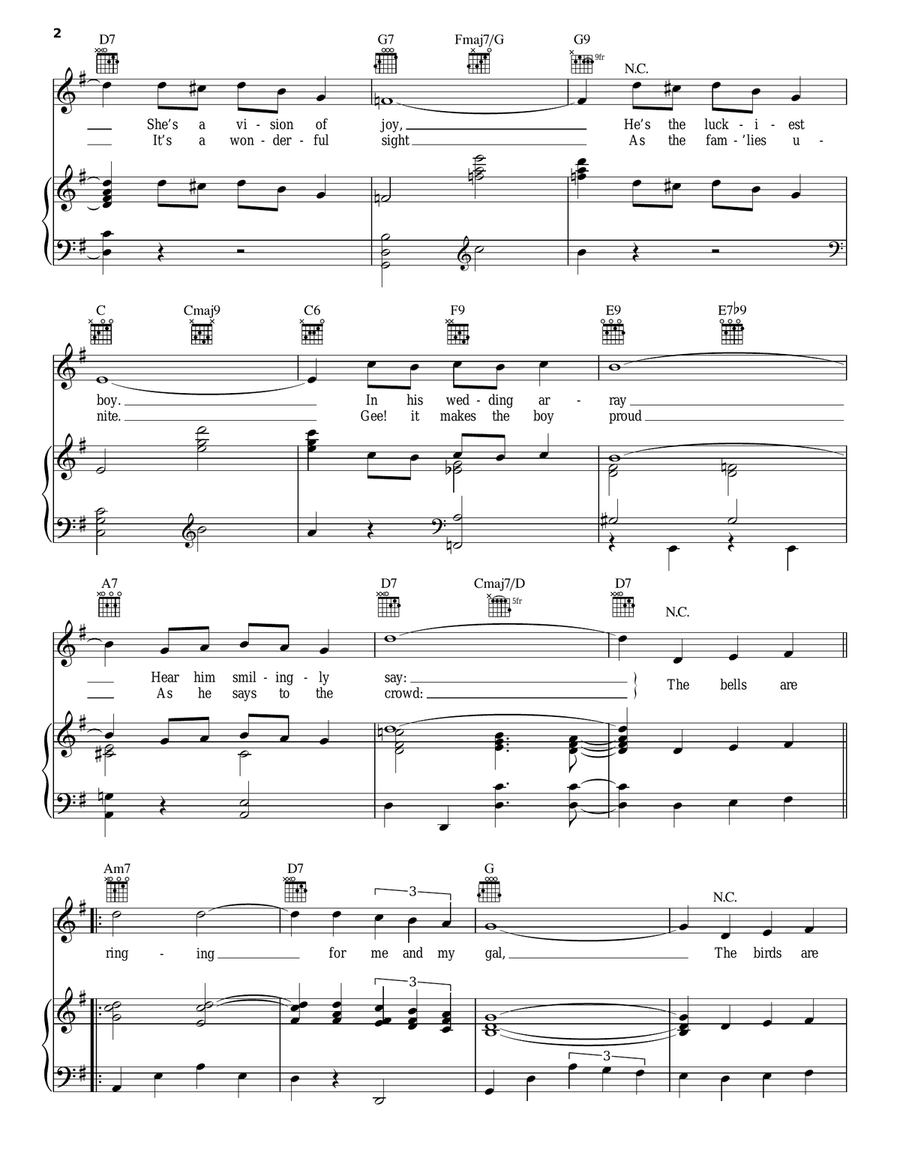 For Me And My Gal Guitar scores gallery preview page 2
