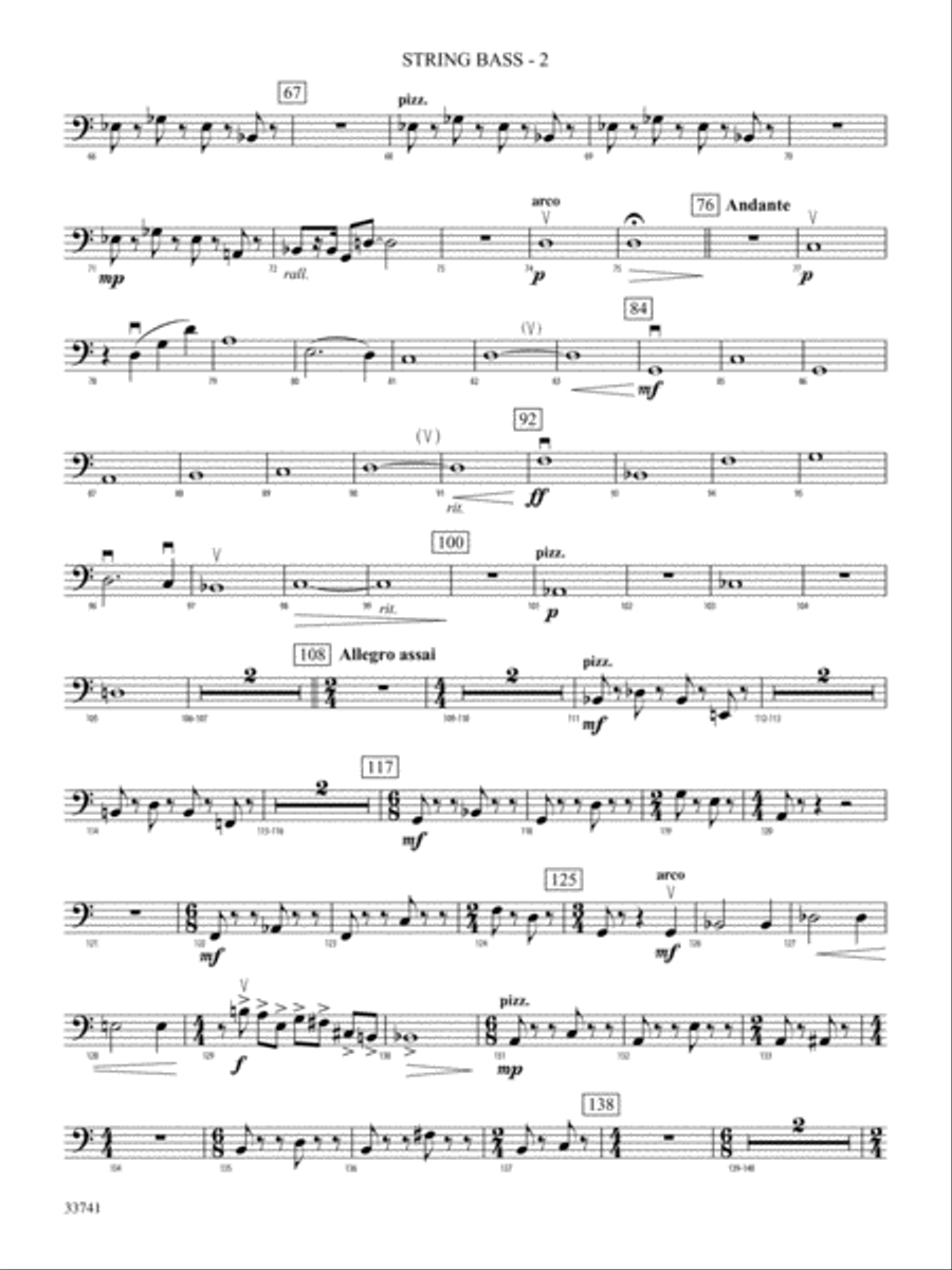 Kallalanta: String Bass Full Orchestra scores gallery preview page 2