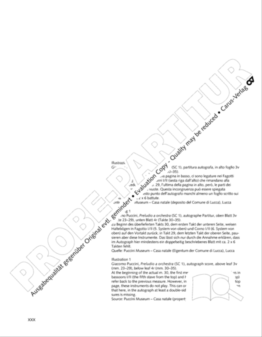 Edizione Nazionale delle Opere di Giacomo Puccini. II. Instrumental music; 1. Works for orchestra (vol. II/1) Score scores gallery preview page 31