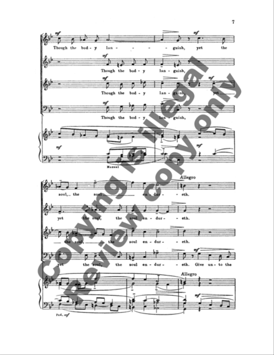 Stabat Mater: Christ, Now at Thy Passion 4-Part scores gallery preview page 10