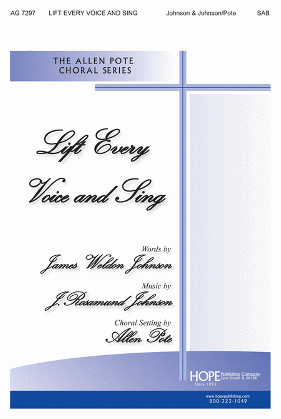 Lift Every Voice and Sing Divisi scores gallery preview page 1