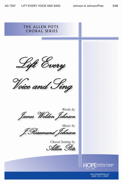 Lift Every Voice and Sing by Allen Pote Divisi - Sheet Music