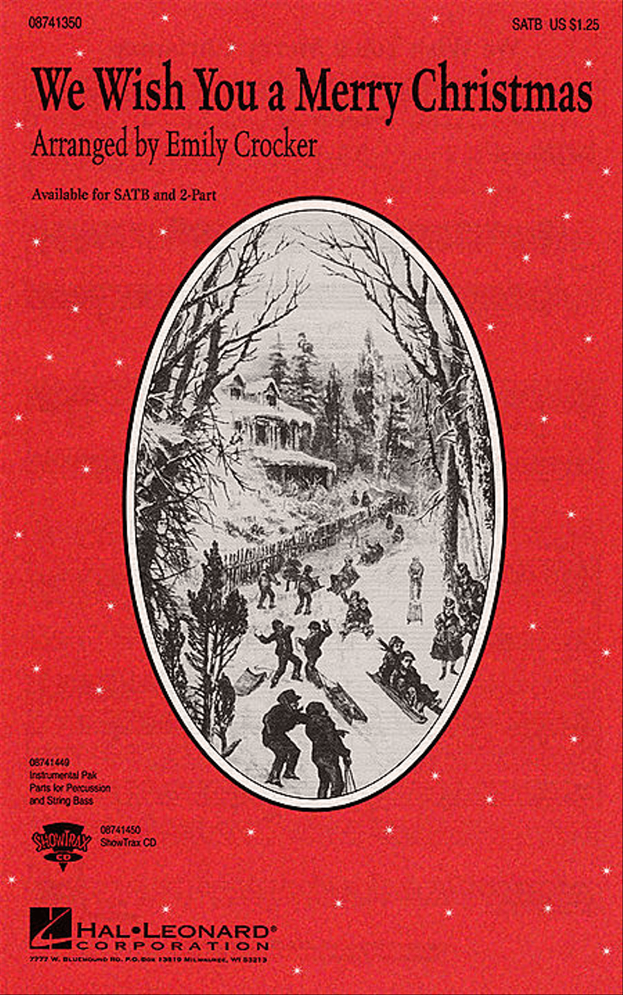 We Wish You a Merry Christmas Choir scores gallery preview page 1