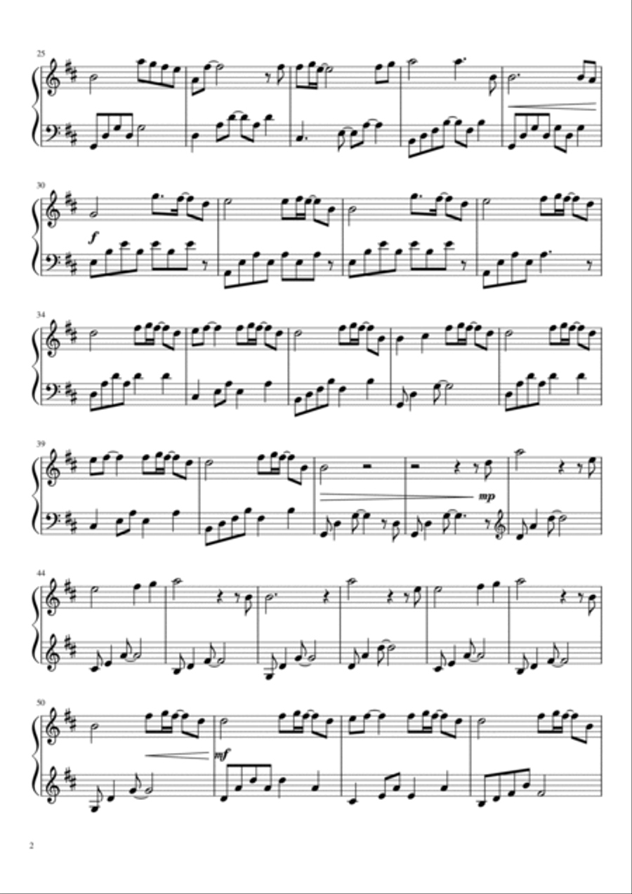 Some Things I Am Thankful For Piano Solo scores gallery preview page 2