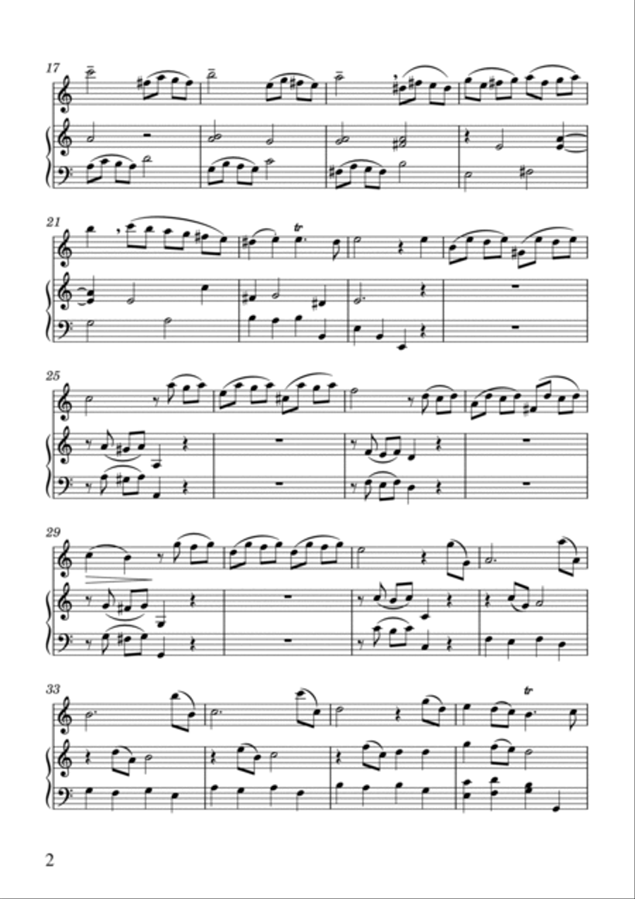 Boree by Richard Jones Boree by Richard Jones Flute Solo scores gallery preview page 2