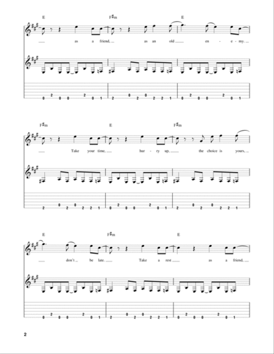 Come As You Are Come As You Are Acoustic Guitar scores gallery preview page 2