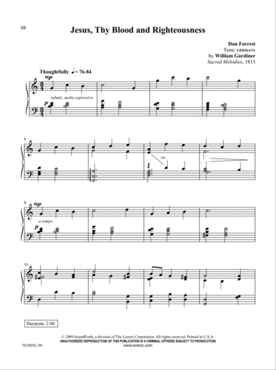 The Church Pianist's Library, Vol. 19 Piano Solo scores gallery preview page 33