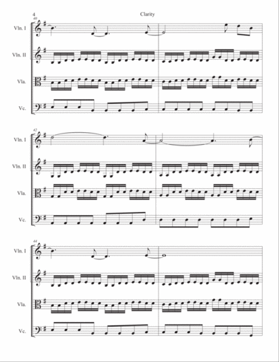 Clarity Clarity String Trio scores gallery preview page 4