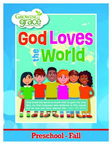 God Loves the World (Fall) Preschool CD Digipak image number null