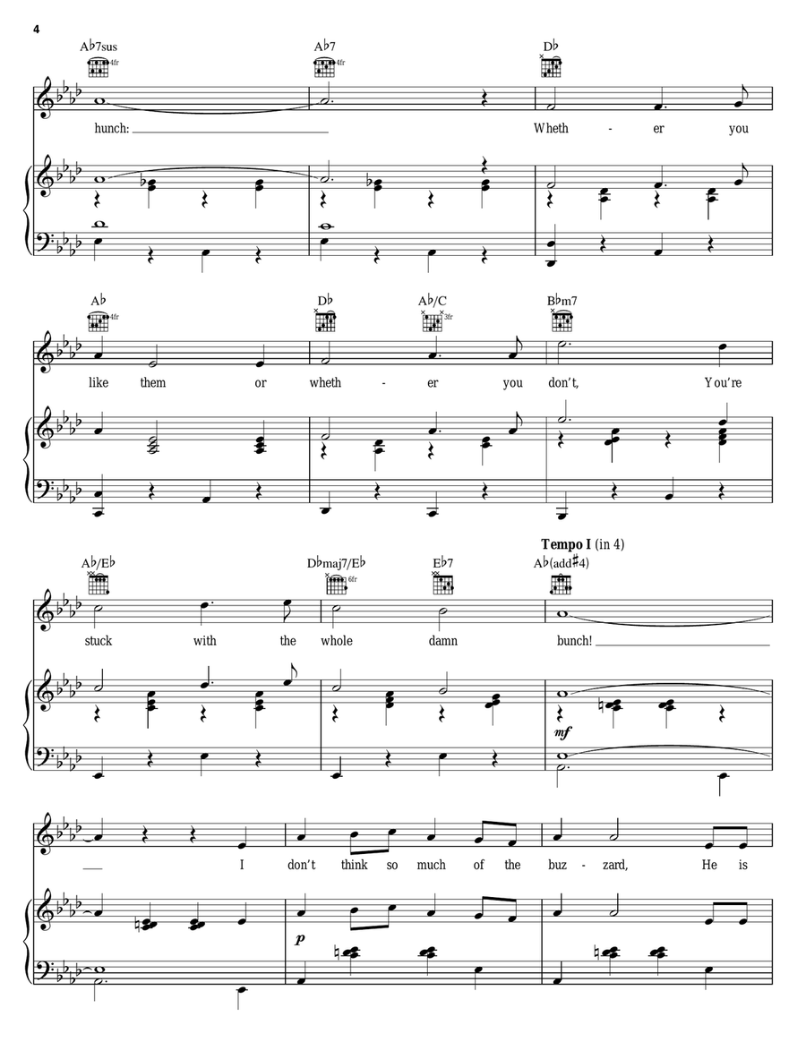 All Kinds Of People All Kinds Of People Piano, Vocal, Guitar scores gallery preview page 4