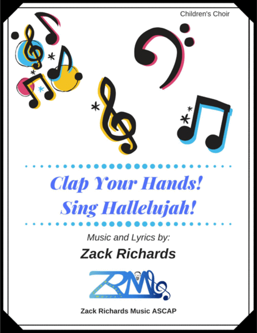 Clap your Hands! Sing Hallelujah! 4-Part scores gallery preview page 1
