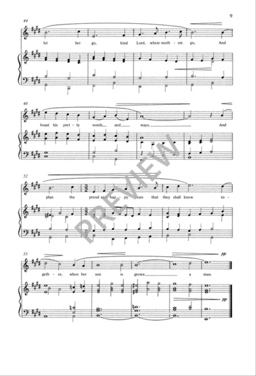 Three Short Anthems Three Short Anthems 4-Part scores gallery preview page 10