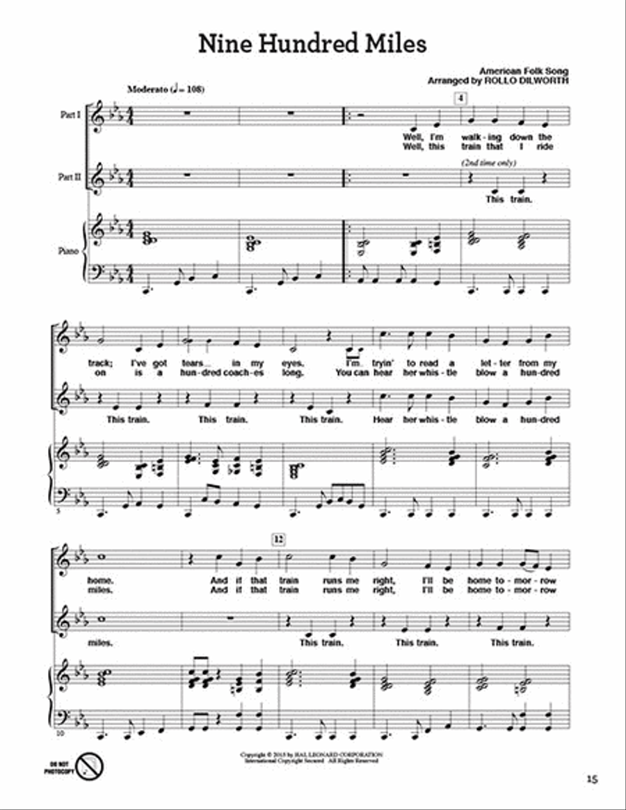 Music of Our Roots Choir scores gallery preview page 3