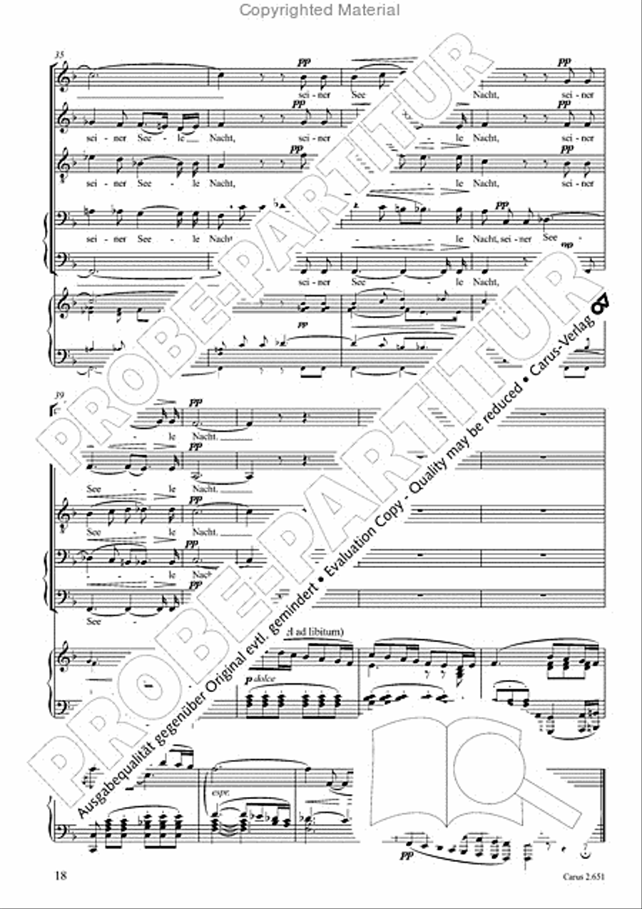 Choral collection Great Opera Choruses - Richard Wagner (choir & piano) Choir scores gallery preview page 19