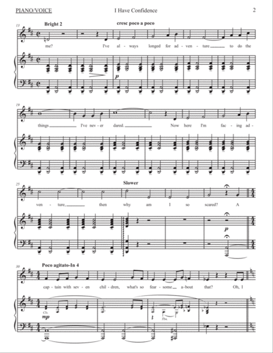 I Have Confidence Voice scores gallery preview page 4