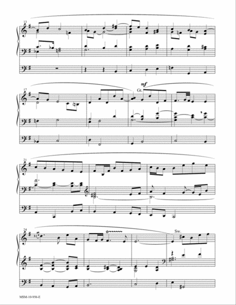 A Tuscan Adagio A Tuscan Adagio Organ scores gallery preview page 2