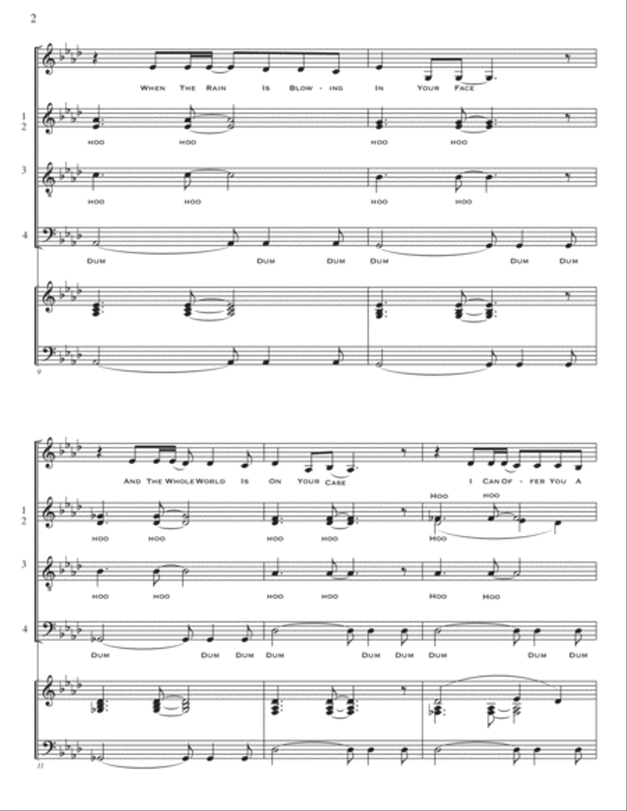 To Make You Feel My Love To Make You Feel My Love 4-Part scores gallery preview page 3