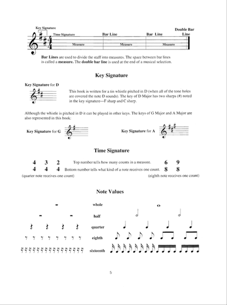 You Can Teach Yourself Tin Whistle Tin Whistle scores gallery preview page 6