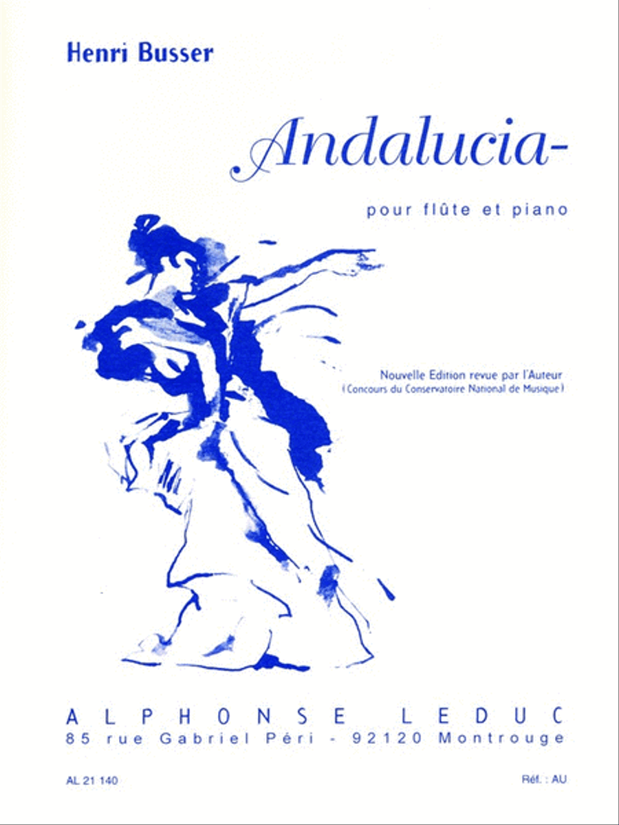 Andalucia, For Flute And Piano Flute Solo scores gallery preview page 1