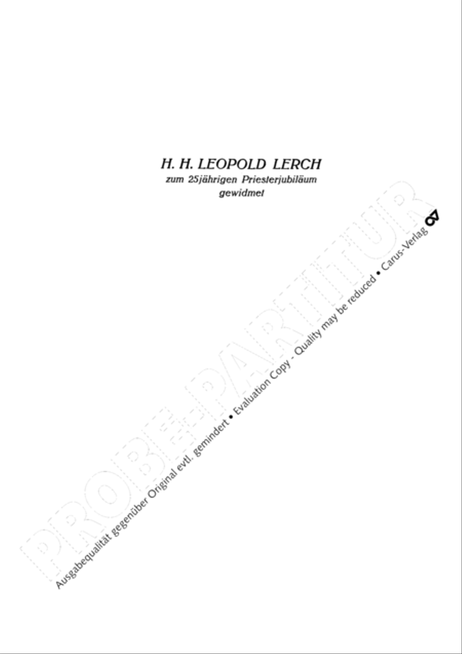 Messe zu Ehren des hl. Leopold TB scores gallery preview page 3