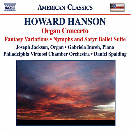 HANSON: Concerto for Organ, Harp and Strings / Nymphs and Satyr image number null