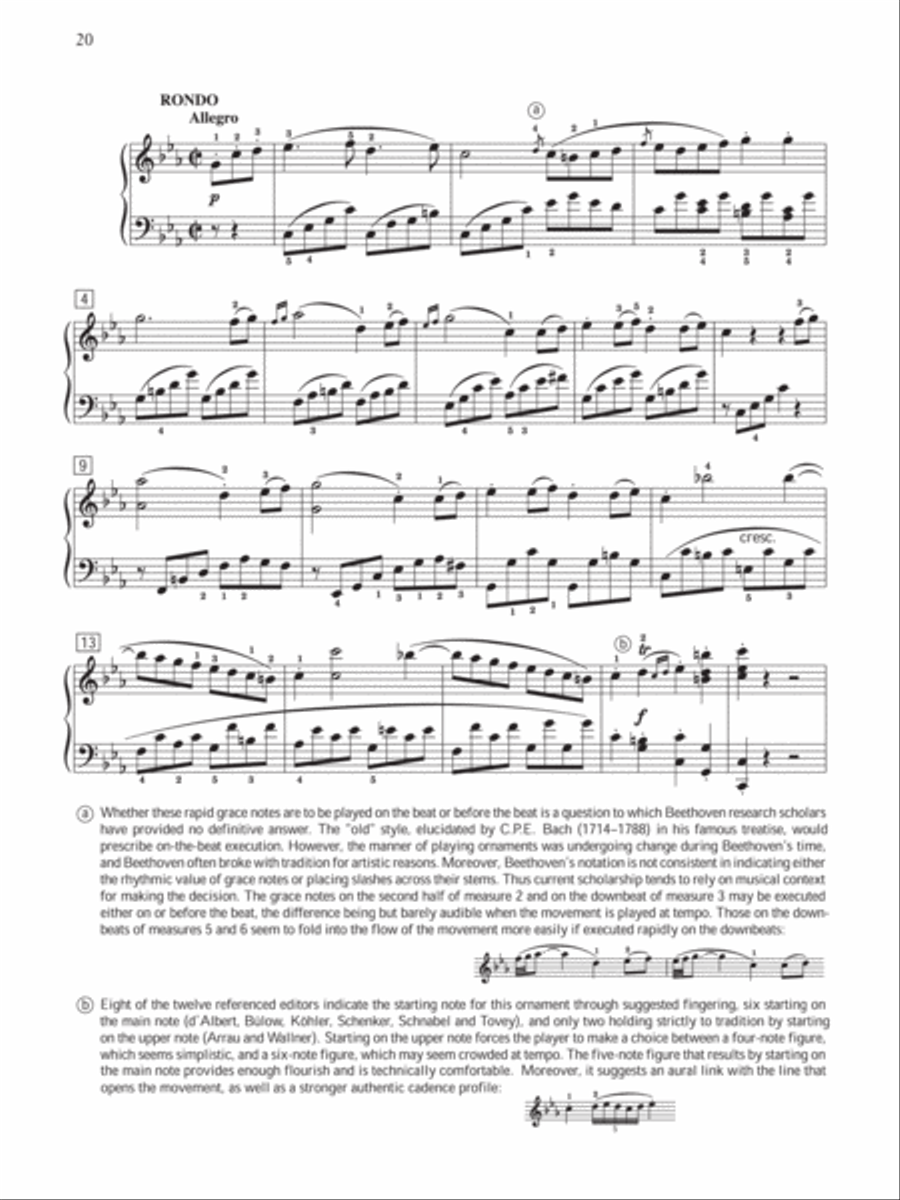 Sonata No. 8 in C Minor, Op. 13 Small Ensemble scores gallery preview page 5