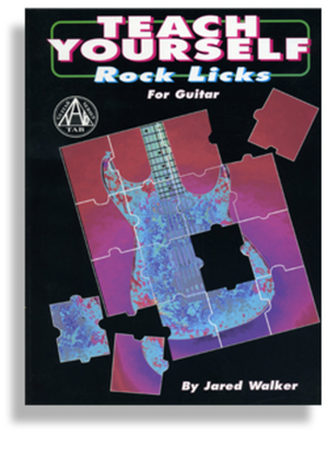 Book cover for Teach Yourself Rock Licks for Guitar
